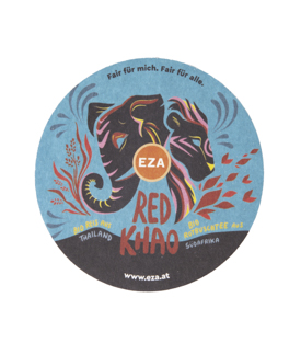 EZA-Bierdeckel rund blau RED KHAO,d = 107 mm