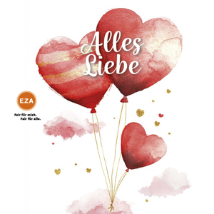 BANDEROLE Alles Liebe Herz 30x130mm